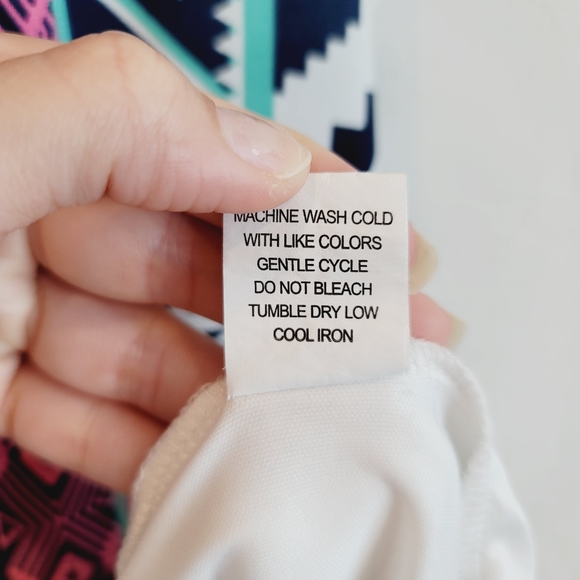 Silvergate Aztec Print Colorful Mini Dress Large - Picture 7 of 13